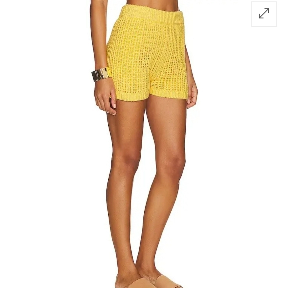 Revolve OGD One Grey Day Polly Shorts in Sunshine NWT